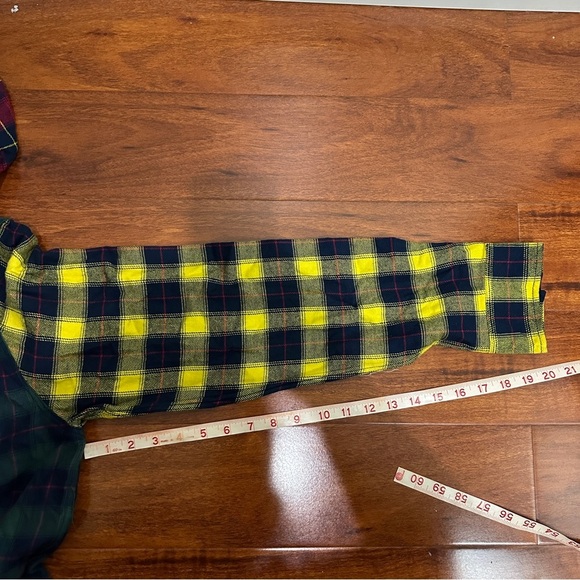 Pacsun Plaid Button Up Shirt Hooded Size Large - Picture 8 of 8